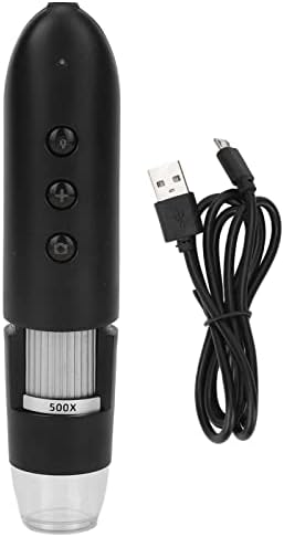 Connect 500X Scalp Detector for Hair Health, Skin Hair Diagnosis Analyzing High Definition Electronic Microscope Scalp Follicle Detector
