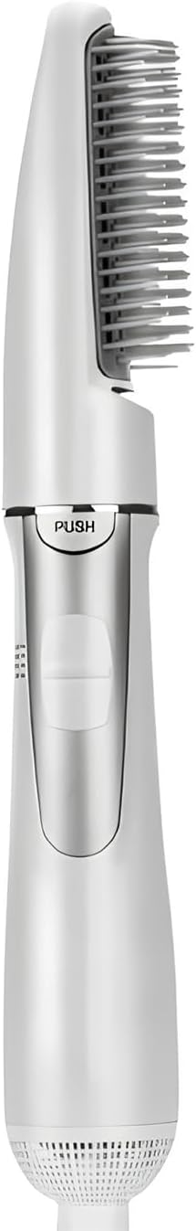 ZJchao 2 in 1 Hair Dryer Brush, Negative Ion Anti-frizz Hot Air Brush Blower, Professional Electric Household Hair Curling Comb, Protable Hair Dryer Comb Machine