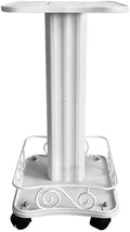 Beauty Instrument Cart Salon Machine Stand, Dental SPA Equipment Trolley Holder Equipment Storage with 4 Wheels Cart Stand for Hair Stylist Hairdresser Salon