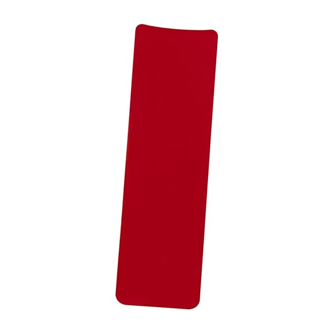 Generic Acrylic Hair Dyeing Board, Highlighting Board, Balayage Board,Hair Dye Sectioning Board for Barber, Shop, DIY, Red, 40x12cm