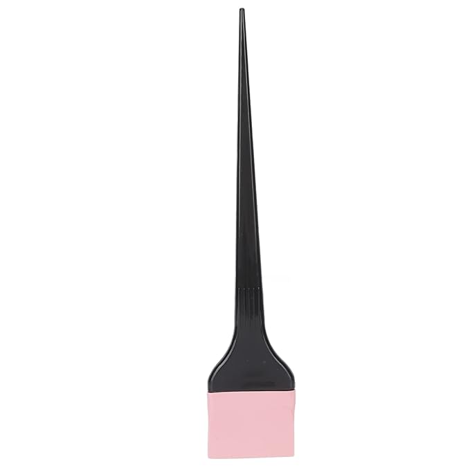 Hair Dye Brush Hair Dye Applicator Brush, Long Handle Hair Color Brush Professional Salon Hair Color Brush Soft Silicone Hairdressing Tinting Brush 1.77 x 8.86in for Hair Salon