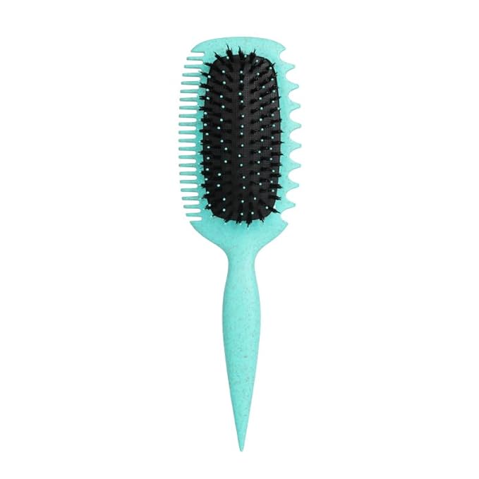 Candy Brush Curl Defining Hair Brush for Effortlessly Detangling Shaping and Styling Curls, Curl Brushes with EdgeLift for All Wet or Dry Hair Types for Women and Girl, Reduce Pulling and Frizzing