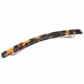 French Amie Long and Thin Large 4" Celluloid Automatic Handmade Hair Clip for Girls Strong Hold No Slip Grip Hair Claw Clips for Women, Made in France (Tokyo)