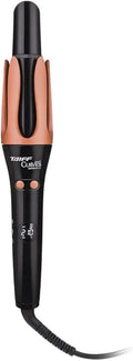 Taiff Automatic Curling Iron 1.25 Inch | Rotating Curling Wand with Turbo Ion Technology | Dual Voltage Hair Curler | Digital Ionic Curling Iron with 3 Heat Settings for Smooth Frizz-Free Curls