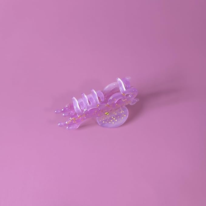 Small Octopus Claw Clip,Ocean Hair Clip,Acetate Hair Clips,Small Claw Clips for Women