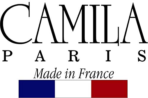 Camila Paris CP3554 French Hair Clip for Women, Small, Black 1.5 Inch Girls Hair Claw Clips Jaw Fashion Durable Styling Hair Accessories for Women, Strong Hold No Slip Grip, Made in France