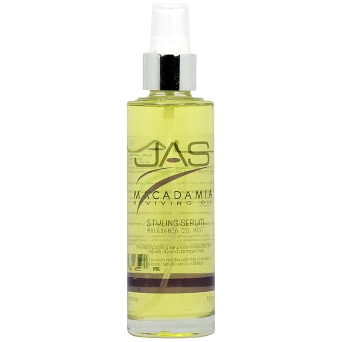 JAS Macadamia Reviving Oil Styling Serum 6-ounce