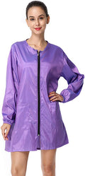 Polyester Fabric Salon Smock Professional Stylist Jacket Waterproof Haircut Cape Barber Apron