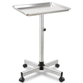 Salon Tray Cart,Instrument Tattoo Trolley Tray with Wheels Adjustable Height,Height Adjustble Hair Color Storage Tray Cart