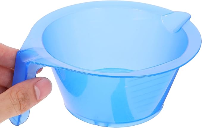 Hair Dye Bowl Transparent Salon Hair Color Mixing Bowl with Scales Professional Dye Supplies for Precise Color Control and Highlights 2.6 Inch Compact Size