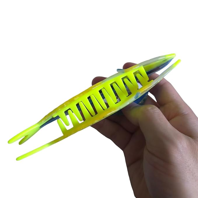 Novelty Aquatic Animals Hair Clips,Mahi-Mahi Fish Hair Clip,Cellulose Acetate Hair Clips,Big Claw Clips for Women