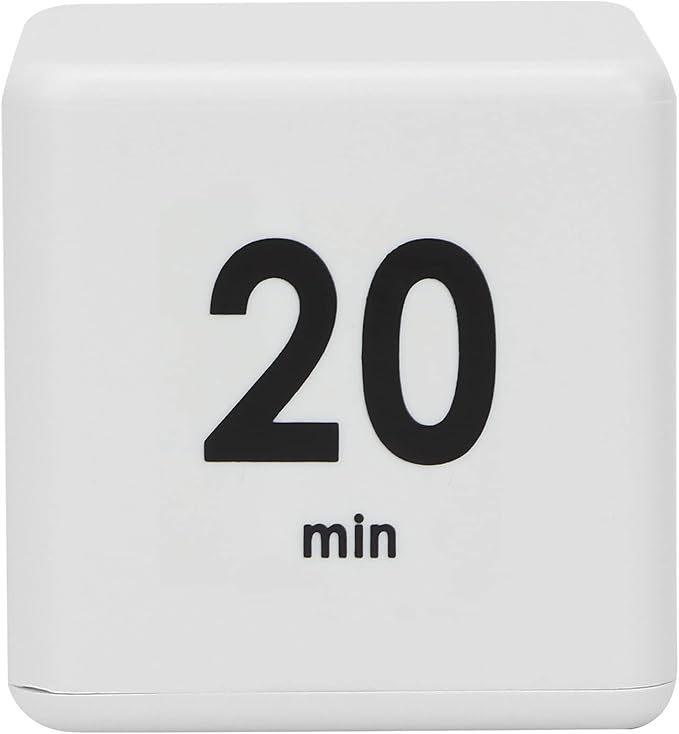 Pilipane Professional Beauty Salon Flip Timer Time Management Block Timer Countdown Reminder for Learning Hair Color Processing, Kitchen Timer, Cooking, Baking (15 20 30 60Minter), Kitchen Timer, P