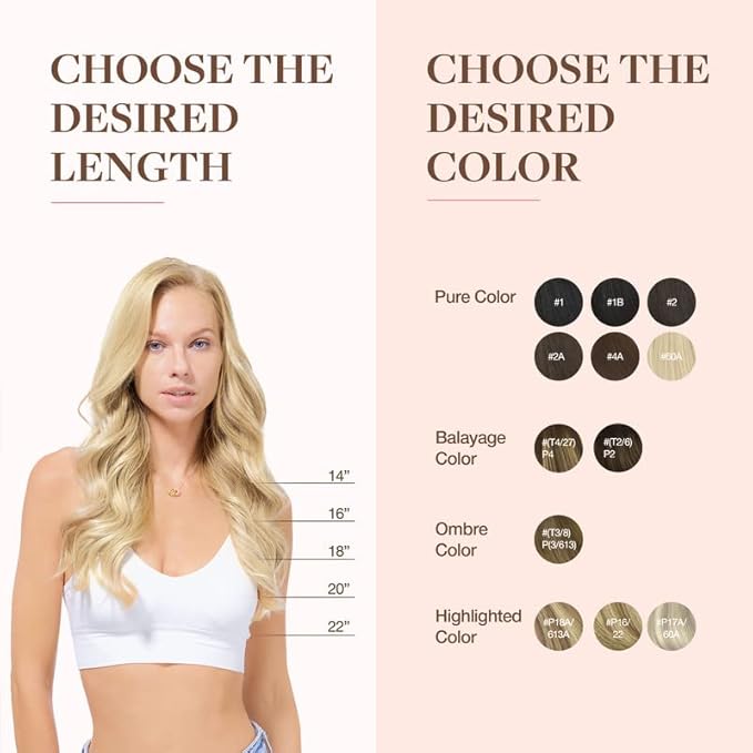 GOO GOO Clip in Hair Extensions Real Human Hair, Remy Human Hair Extensions Clip ins for Women, Natural Human Hair, 16inch 110g 7Pcs, 60A Platinum Blonde