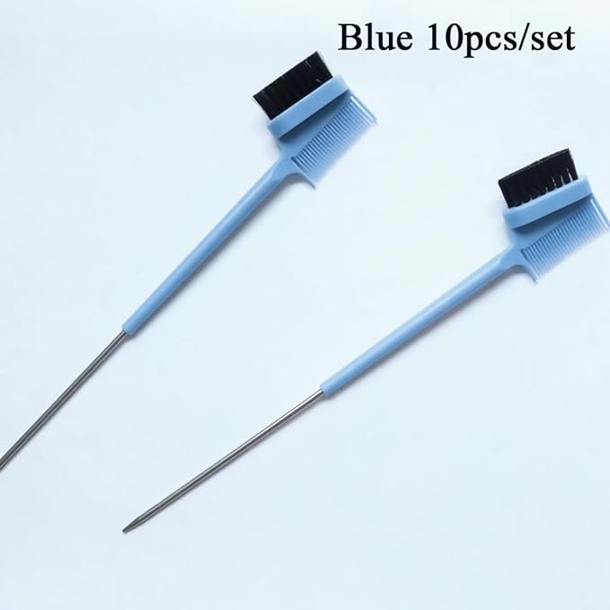 10PCS Fringe Hair Dye Comb Hair Dye Brush