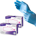 TRONEX XS - 2XL Nitrile Glove, Examination, Fingertip-Textured, Powder-Free, Blue