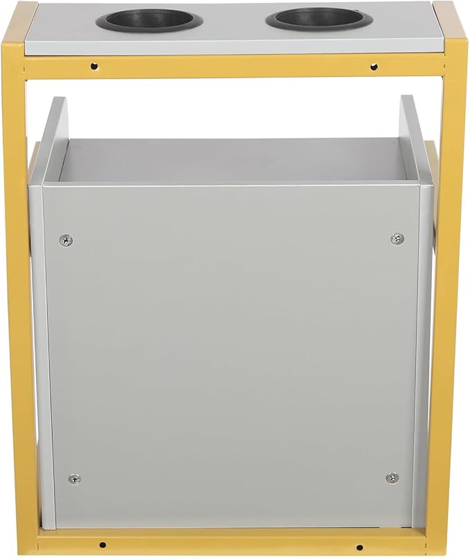 Suspended Salon Station for Hair Stylist, Wall Mounted Styling Salon Station Storage Cabinet w/2*Drawers &Hair Dryer Stand,Floating Nightstand Stylist Storage Cabinet for Home (Glod+Gray)