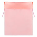Satin Flannel Storage Bag, Segbeauty 11.8*15.7in Large Velvet Drawstring Pocket Sundries Storage Sack Sports Equipment Bag for Diffuser Hair Dryer Accessory Curling Iron Hair Straightener Clothes Pink