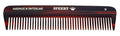 #9 Handmade Wide Tooth Comb Tortoise Havana Acetate Thick Coarse Curly Detangling Parting Grooming Teasing Hair Styling Hairdresser Barber Hairdressing Wet Dry Pocket Travel Women Men Kids