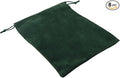 Aestivate 8 Pack Large Velvet Drawstring Pouch, Velvet Bag 8×10 Inch Storage Bag Cosmetics Pouches Dust Bag 8 Pieces (Green)