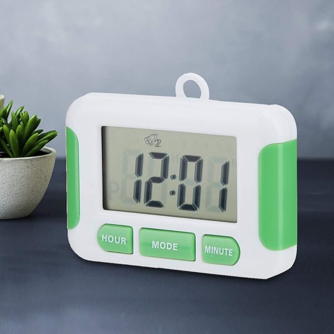 Magnetic Large Clear Kitchen Cooking Timer LED Digital Count Down Up Clock Alarm Reminder for Hair Color Processing , Kitchen Timer , Cooking , Baking , Kitchen Timer , Magnetic Large Clear Kitchen Co