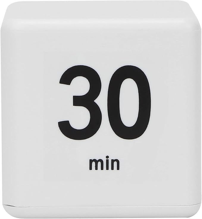 Pilipane Professional Beauty Salon Flip Timer Time Management Block Timer Countdown Reminder for Learning Hair Color Processing, Kitchen Timer, Cooking, Baking (15 20 30 60Minter), Kitchen Timer, P