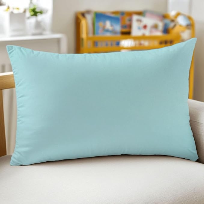 Silky Smooth Satin Zipper Bed Pillowcases Cooling,Anti-Frizz,and Gental on Skin Pack of 2 (Aqua Green, Queen (20x30))