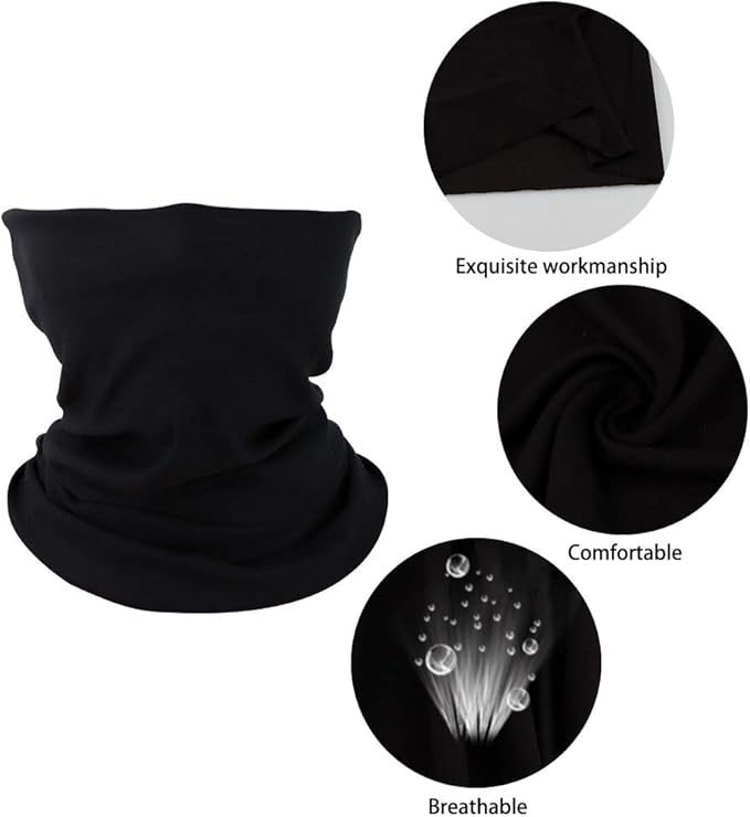 Face Mask Bandanas Neck Gaiter Headwear Magic Scarf Headband for dust Sun Wind