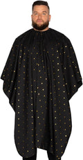 Barber Strong The Barber Cape Haircut Cover for Men, Hair Repelling and Static-Reducing Material, Water Resistant Fabric