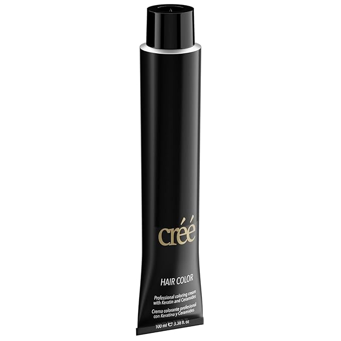 Cree Professional 6.64 - Copper Dark Red Blond Permanent Hair Color - Long Lasting, Rich Vibrant - Gray Coverage 100ml - 3.4 fl.oz.