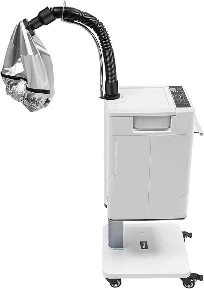 Nano Hair Steamer Machine Processor, Professional Hair Dryer, 500W Professional Hair Treatment Machine for Hair Drying, Heating, Perm Styling Salon SPA (500W Style2)