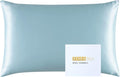 ZIMASILK 25 Momme 100% Pure Mulberry Silk Pillowcase for Hair and Skin Care, Highest Grade 6A Pillow Cases for Women, Long-Lasting Durablity, Gift for Women Men, 1Pc (King 20"x36", Light Blue)