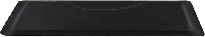 VEVOR Salon Mat for Hair Stylist, 3 x 5 FT Rectangle Salon Chair Mat Anti Fatigue, 1/2" Thickened PVC + NBR Barber Shop Floor Mat with Round Cut Out, Anti-Trip Beveled Edges & Non-Slip Bottom
