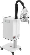 Portable Nano Ionic Hair Steamers, 6-in-1 Professional Nano Mist Hair Steamer for Deep Conditioning - Salon Hair Steamer with Hose, Adjustable Temperature for Perm, Color, Scalp Care, Salon