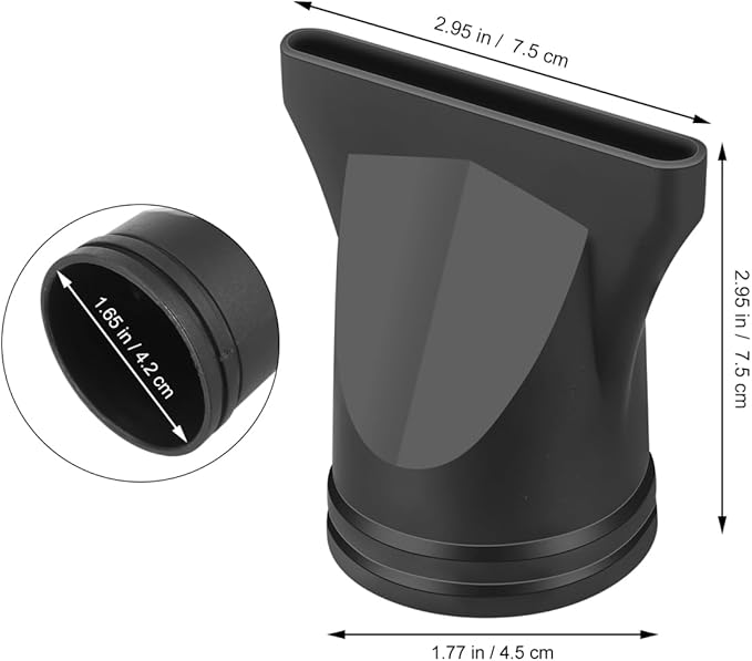 Hair Dryer Nozzle for Hair Blower Professional Styling Tool Diffuser Attachment