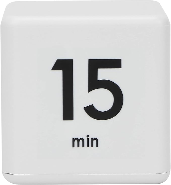 Pilipane Professional Beauty Salon Flip Timer Time Management Block Timer Countdown Reminder for Learning Hair Color Processing, Kitchen Timer, Cooking, Baking (15 20 30 60Minter), Kitchen Timer, P