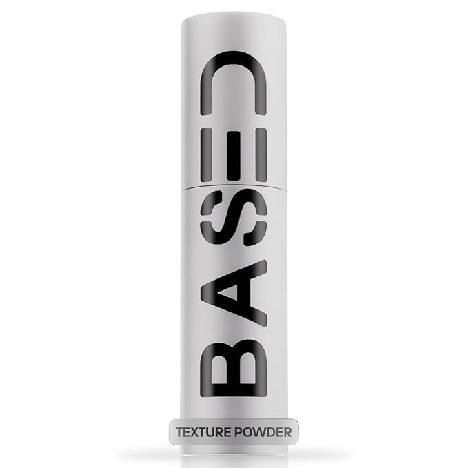 BASED Hair Texturizing Powder, Lightweight & Volumizing Hair Styling Powder with Matte Finish, Add Texture to Hair with Medium Hold, For Short to Medium Hair, (1.69oz Bottle, 2.5 Gram Fill, Pack of 1)