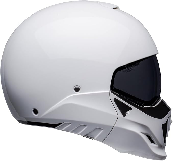 Bell Moto Broozer White Duplet Medium