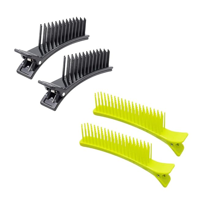 Hair Salon Clips - 2 Pack Sectioning Hair Clips for Styling and Professional Use Lightweight and Durable Design