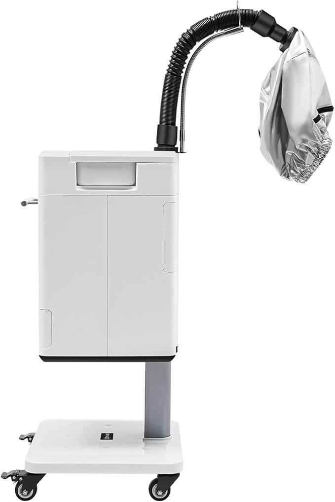 Nano Hair Steamer Machine Processor, Professional Hair Dryer, 500W Professional Hair Treatment Machine for Hair Drying, Heating, Perm Styling Salon SPA (500W Style2)