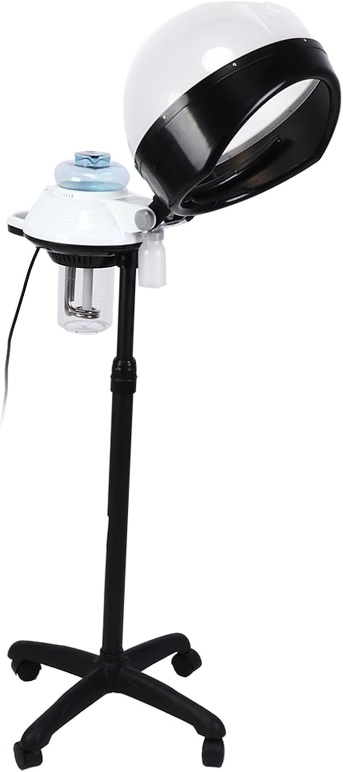 Hair Steamer Salon Spa Hooded Steamer with 0-30 Min Timer Auto Shutoff for Hair Coloring Perming Conditioning Dyeing Care