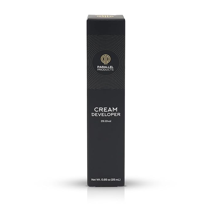 Parallel Products - 3% 10 Volume Tint Developer - 25mL - Oxidant for Coloring - Mix with Luxe Spot Color Cream Dye/Kit