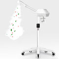 Professional Facial Steamer, Ozone Spa Face Steamer on Wheels, Adjustable Height and Angle,Estheticians Steamer More Steam,Hot Mist Facial Humidifier Atomizer for Spa Beauty, Home Use