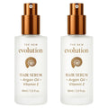 HerStyler Evolution Argan Oil Serum - Vitamin E Nourishing Treatment to Soften Dry Hair, For Hair Straightening With Aloe Vera (2 Pack)