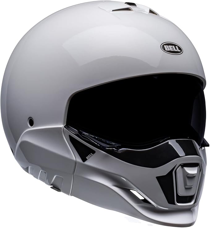 Bell Moto Broozer White Duplet Large