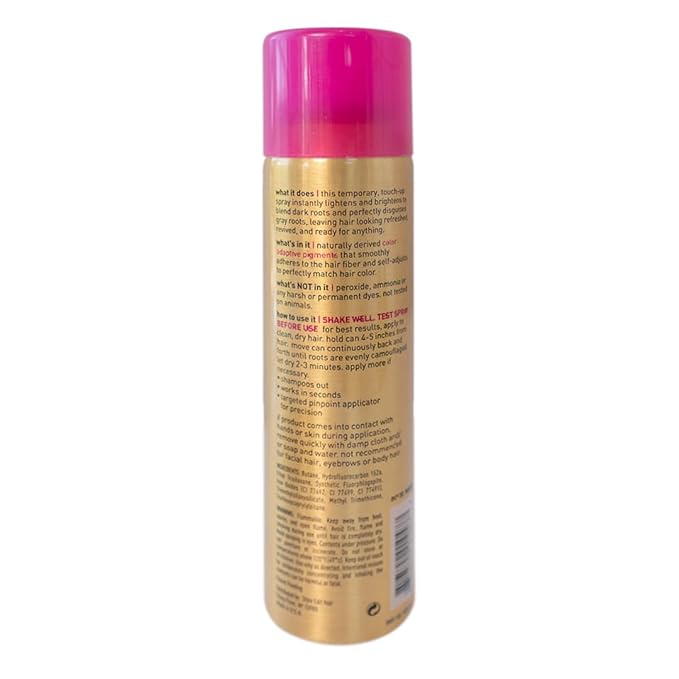 Root Touch Up Spray for Light Blonde Hair by Style Edit | Temporary Hair Color for Dark Roots, Highlights and Thinning Areas | 0.75 oz Travel Size