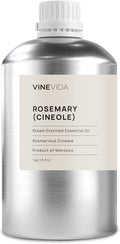 VINEVIDA Rosemary Essential Oil - Gallon Rosemary Oil Undiluted - Bulk Gallon Essential Oil for Soap Making & Candle Scents - 8 lbs