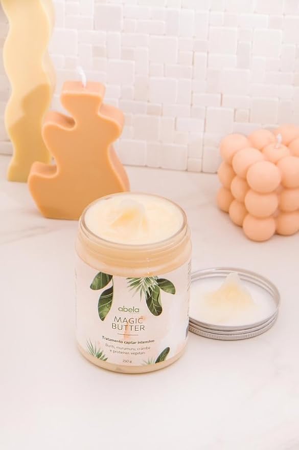 Abela Cosmetics Magic Butter Intensive Hair Mask 240g - Deep Repair Treatment for Dry, Damaged Hair