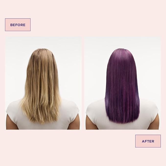 Maria Nila Color Refresh Vivid Violet, 10.1 Fl Oz / 300 ml, Purple Color Bomb, Semi-Permanent Pigments, 100% Vegan & Sulfate/Paraben free