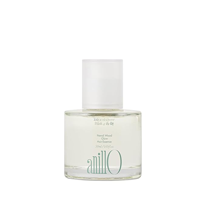 ANILLO Neroli Glow Hair Essence with Bitter Orange Flower Oil & Complex for Soft Shine, Floral Citrus Scent, Paraben-Free (50ml / 1.69 fl. Oz)