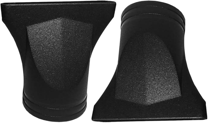2Pcs Reusable Plastic Hair Dryer Nozzle Attachment Concentrator Hairdressing Salon Styling Tool